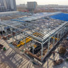 钢制模块化重型建筑预制现成钢制车间结构，提供焊接弯曲切割服务