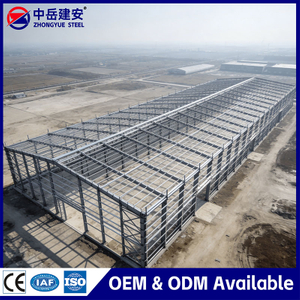 用于制造工厂建设的单跨预制钢车间
